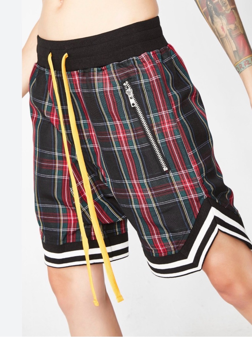 Civil Regime Men’s Medium Plaid Athletic Shorts Made In USA EUC 80.00
